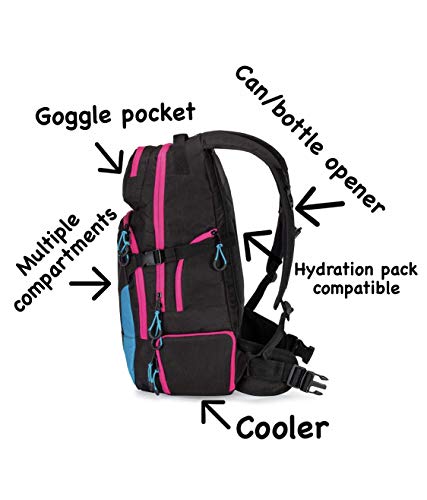 PowderHound Products - PVO Performance Backpack Coolers - Black